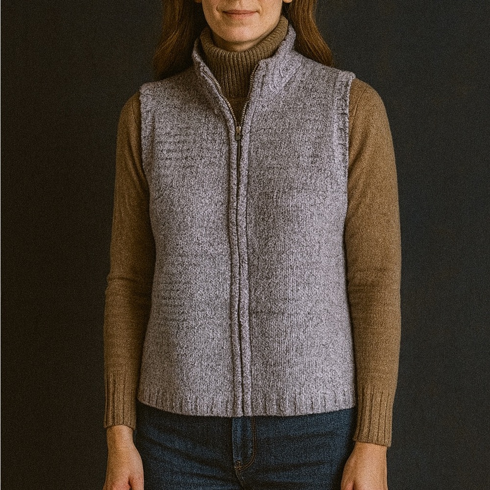 Christopher & Banks Gray Vest